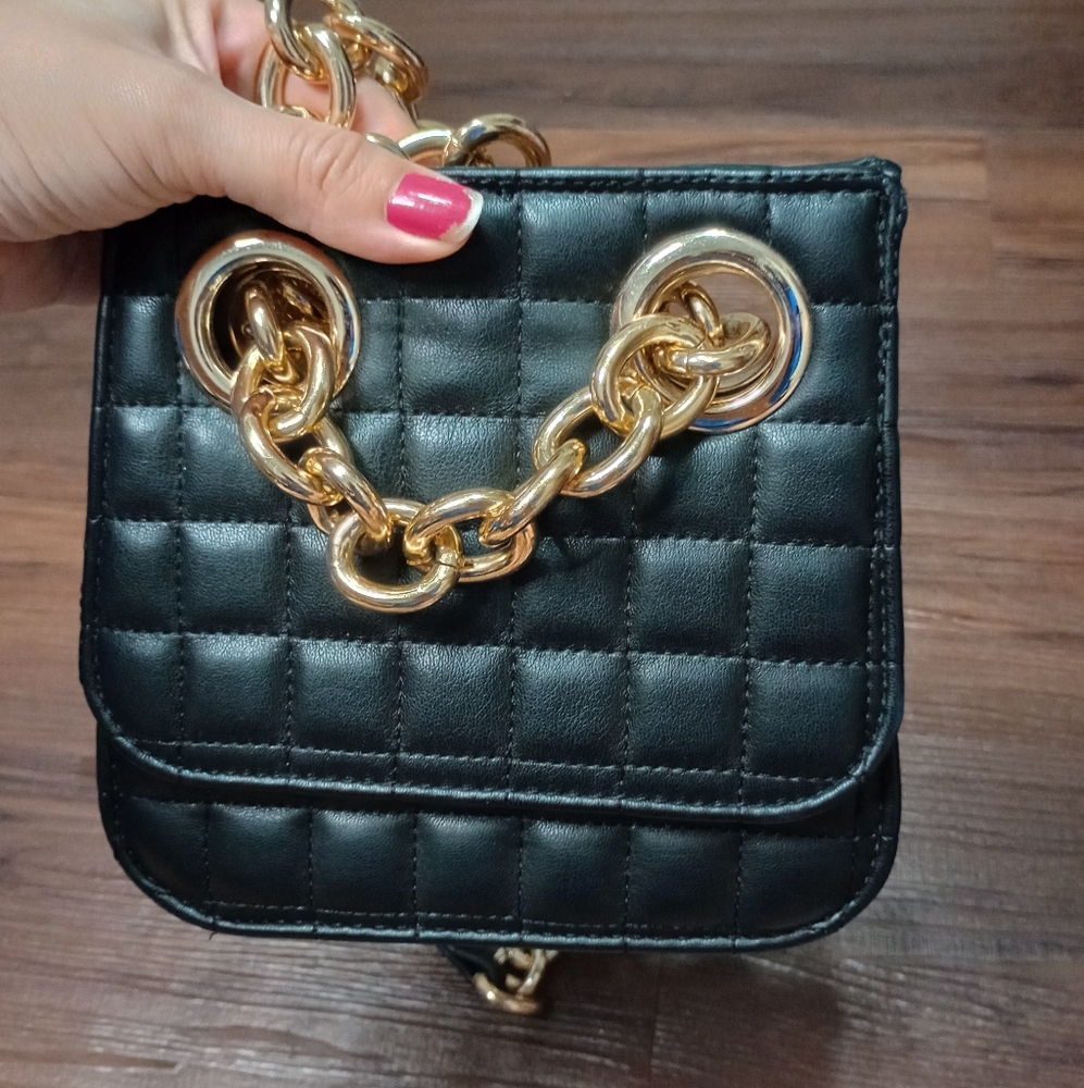 House of Want H.O.W. We Are Original faux leather quilted Shoulder Bag